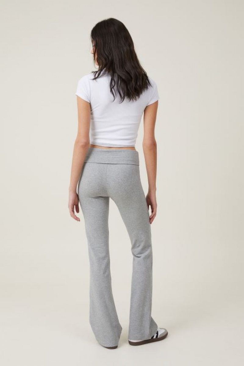 Cotton On Bella Bootleg Women's Pants Grey | Hka6vS1zX0R