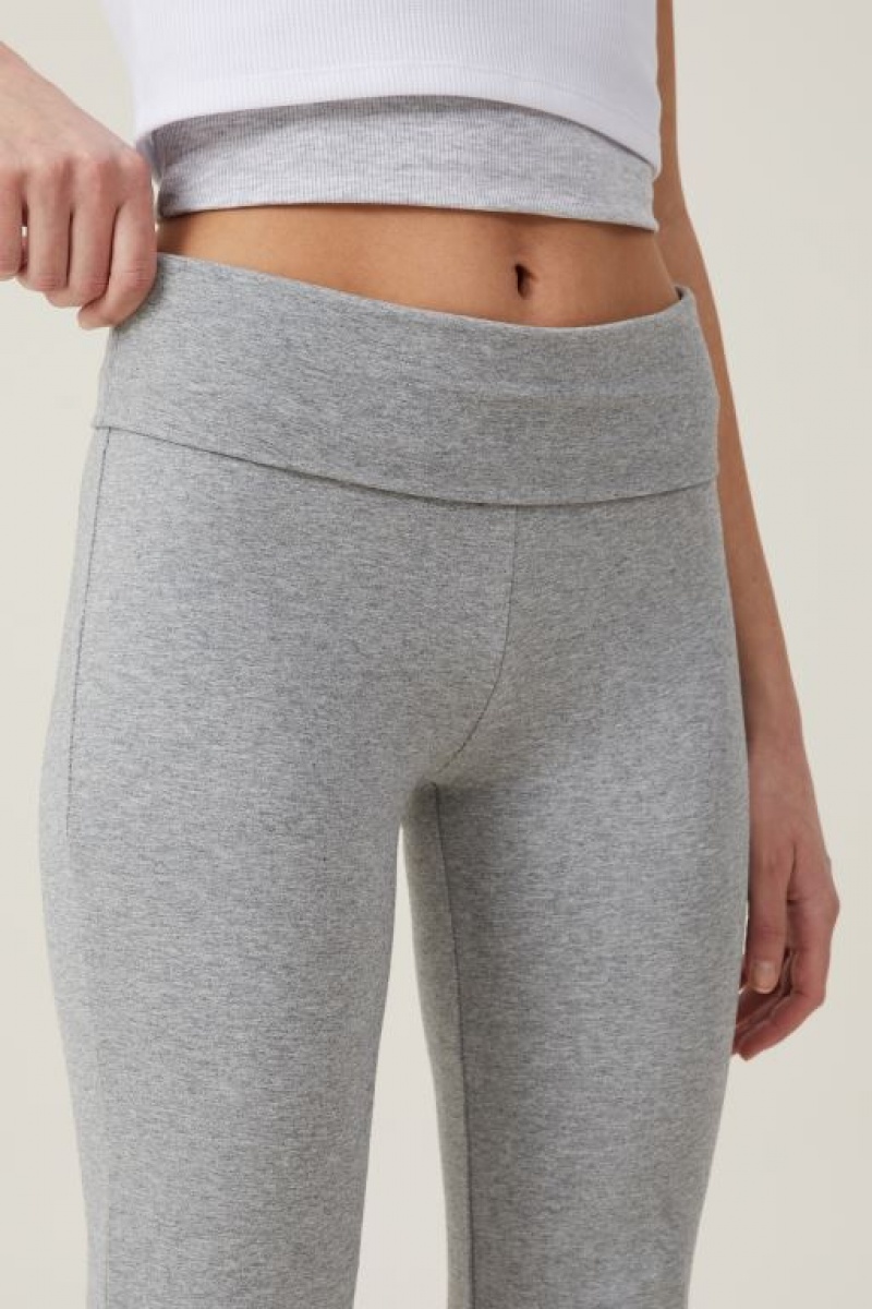 Cotton On Bella Bootleg Women's Pants Grey | Hka6vS1zX0R