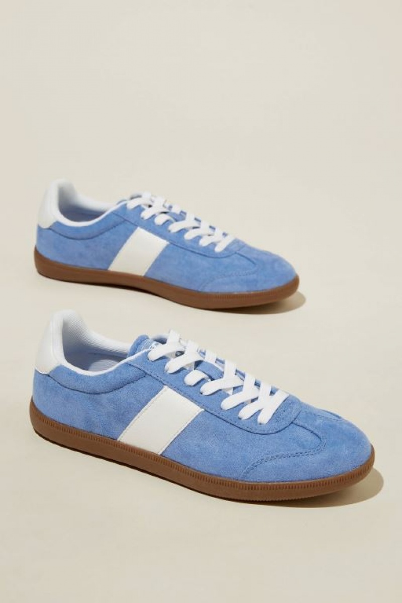 Cotton On Bella Sleek Retro Women's Sneakers Blue / White | 1r5n5r0ShxI