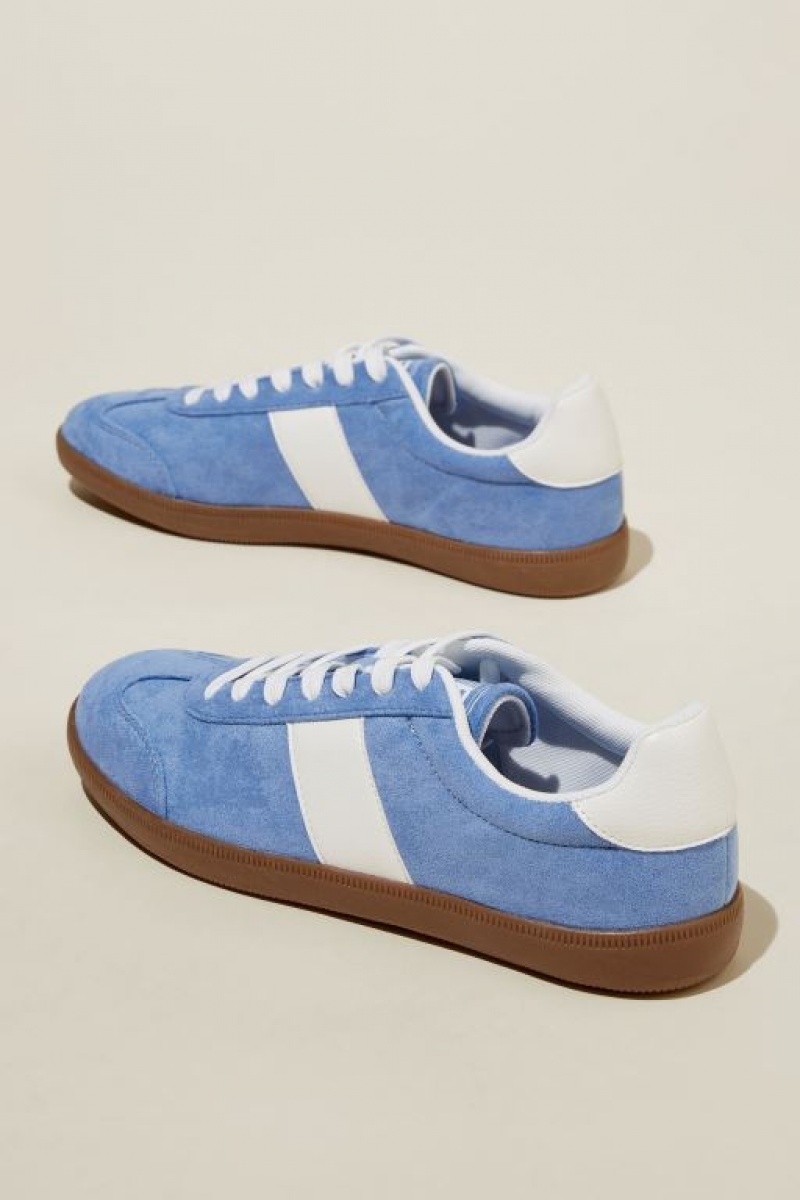 Cotton On Bella Sleek Retro Women's Sneakers Blue / White | 1r5n5r0ShxI