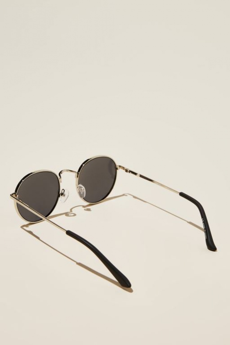 Cotton On Bellbrae Men's Sunglasses Silver Black | vSERUmJOBVq