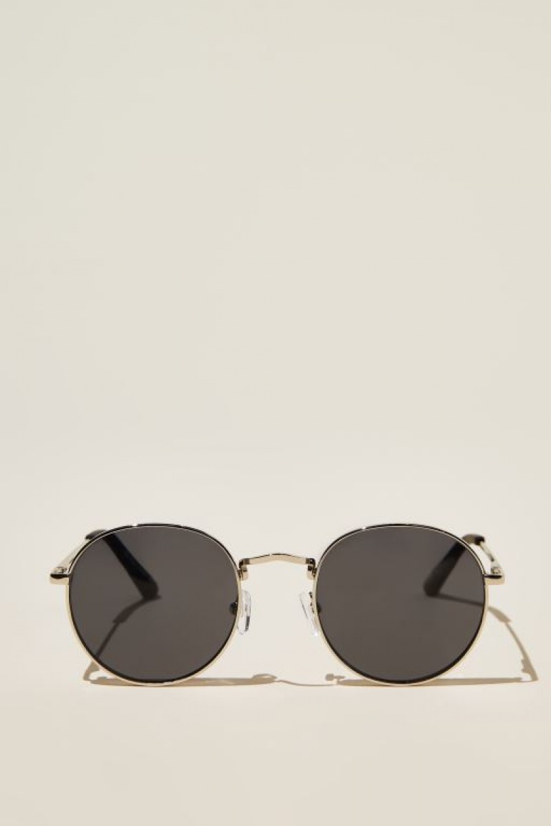 Cotton On Bellbrae Men\'s Sunglasses Silver Black | vSERUmJOBVq