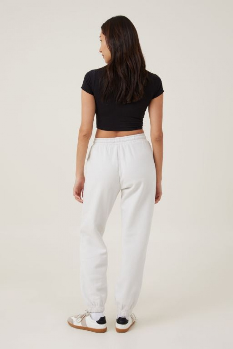 Cotton On Black Pink Track Women's Track Pants Black Pink / White | lGs4u5yNCRW