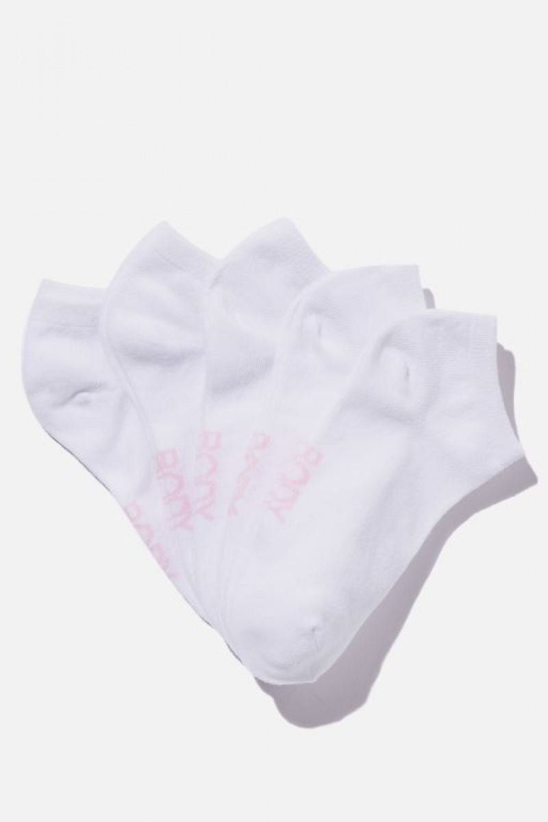 Cotton On Body 5Pk Ankle Cut Women\'s Socks White | wzTN8cQYvdW