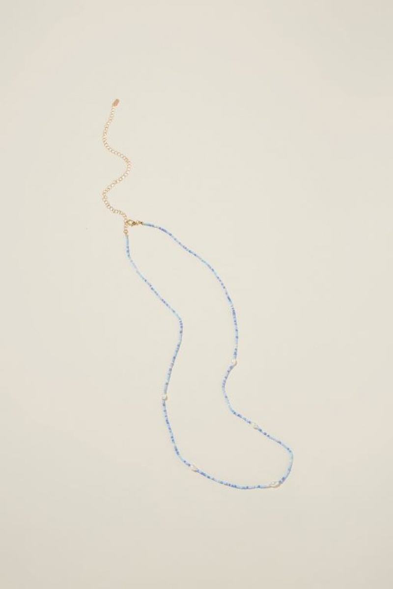 Cotton On Body Chain Women's Jewellery Blue | M9KgE9TRxLY