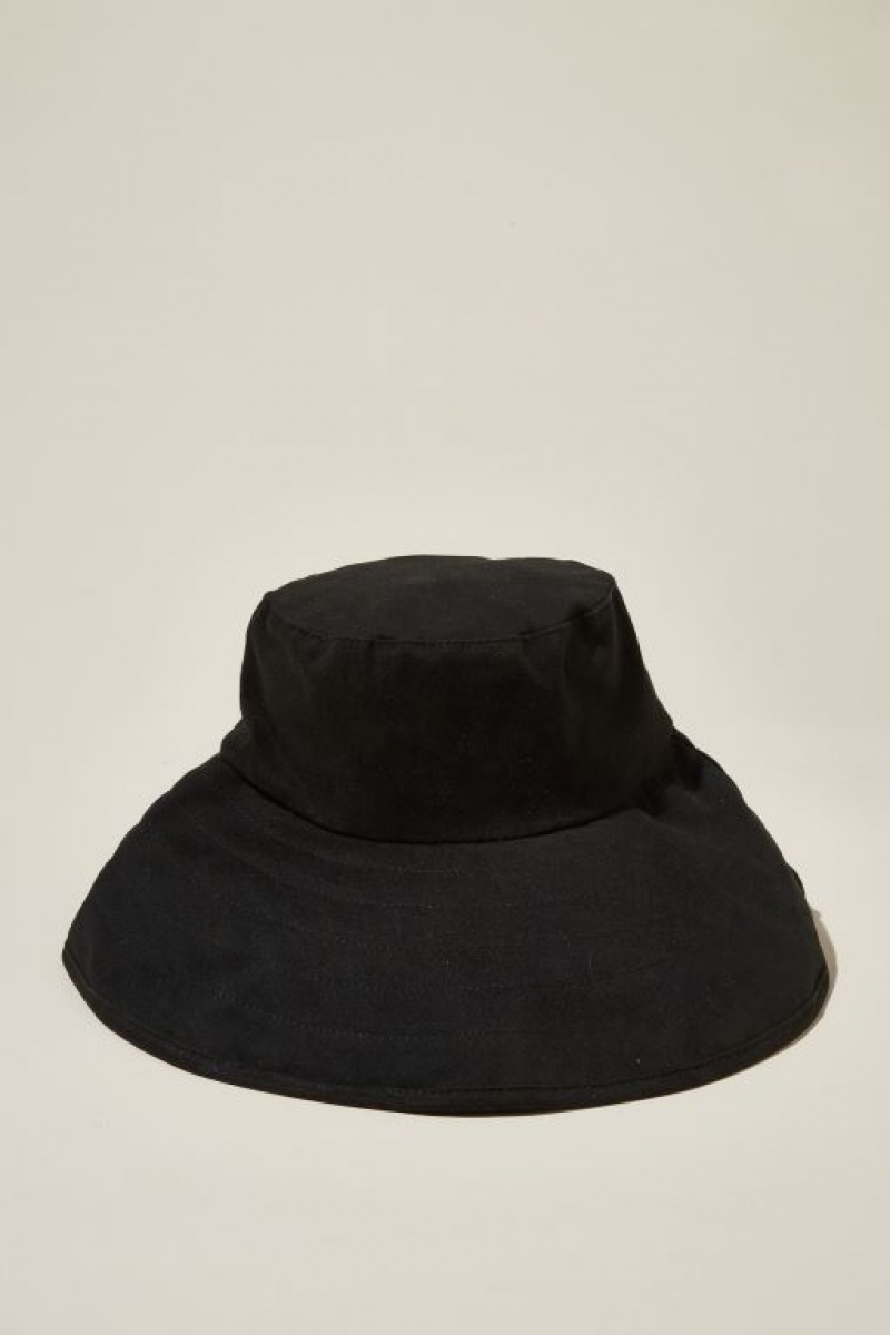 Cotton On Body Vacay Bucket Women\'s Hats Black | O0p7HMxnTxY