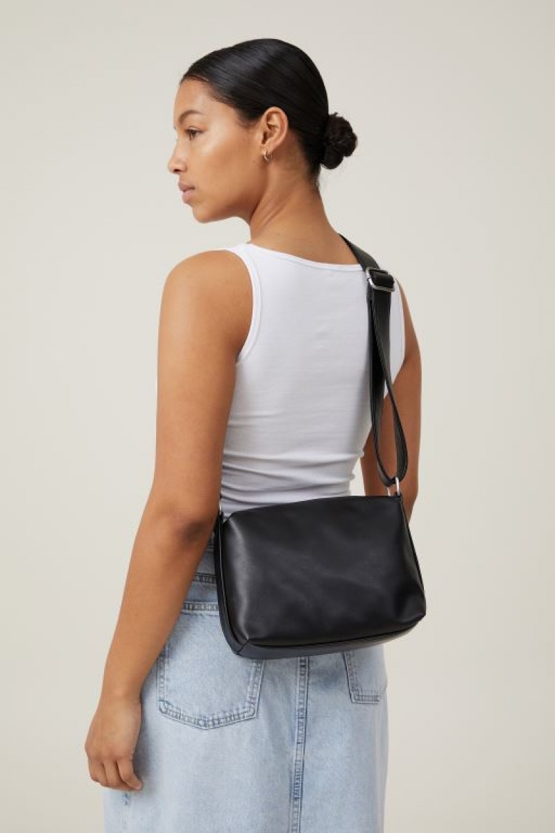 Cotton On Bonnie Slouchy Women\'s Bags Black | 1EHLPfTGnPO