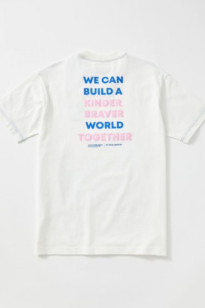 Cotton On Born This Way Foundation Women's T Shirts White | nyQlyP4R9Mi