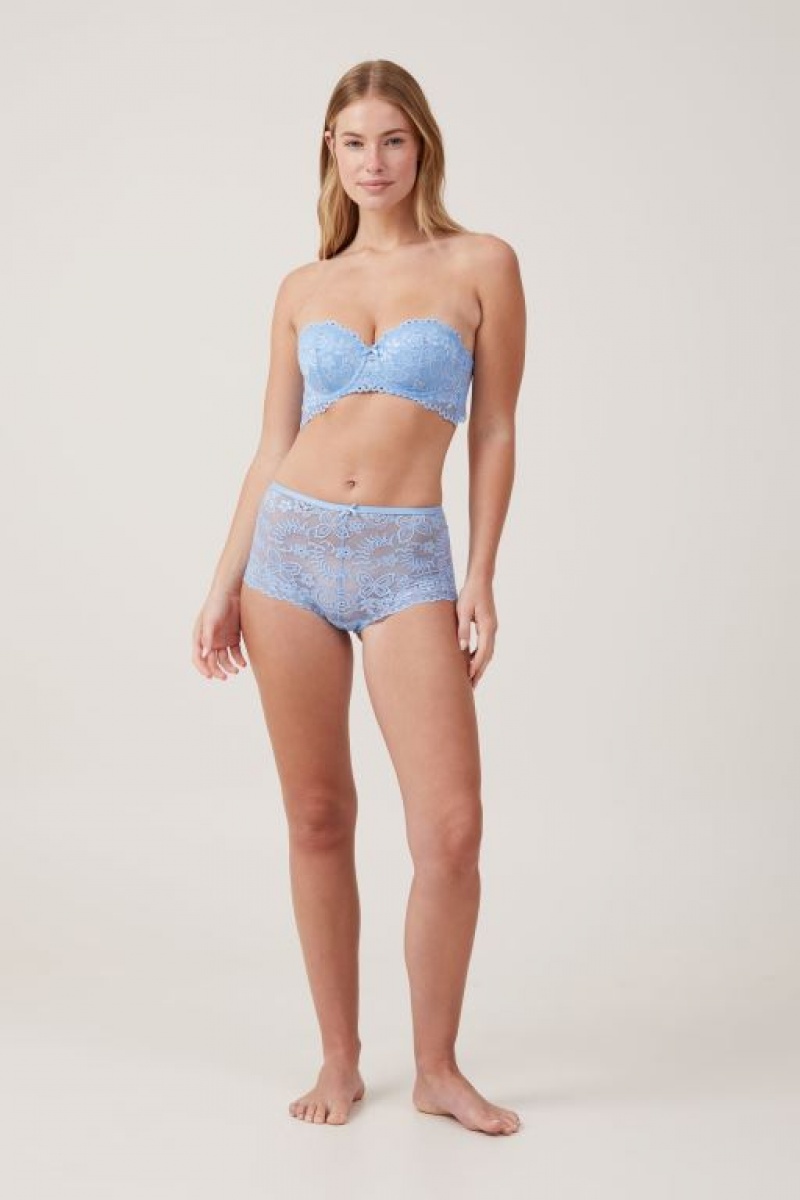 Cotton On Butterfly Lace Strapless Push Up2 Women's Bras Dream | SEKu1TtRmRa