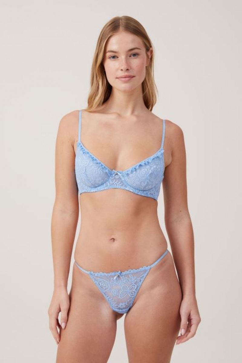 Cotton On Butterfly Lace Underwire Women\'s Bras Dream | EVijeZ4XdtC