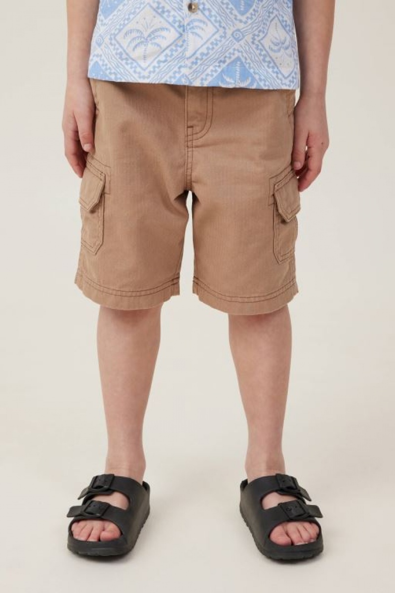 Cotton On Cargo Boys\' Shorts Brown | 4oQALp1zg1G