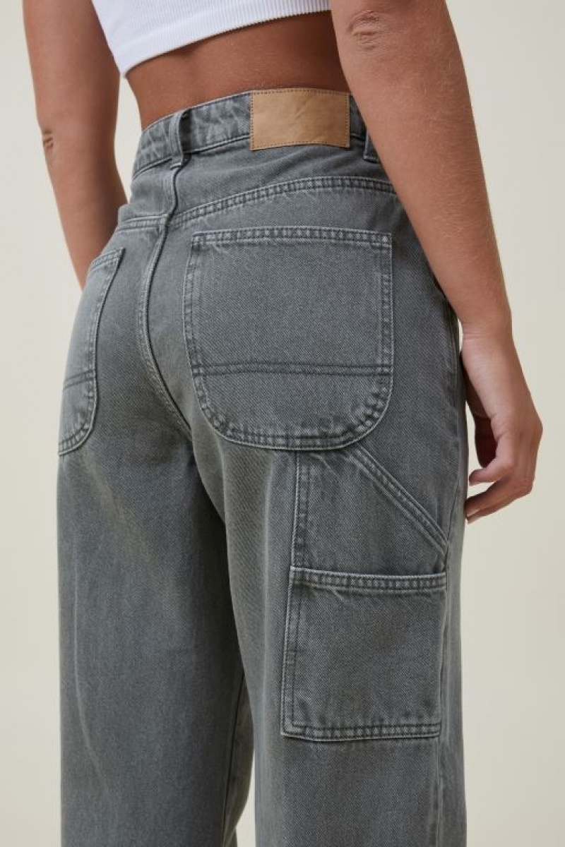 Cotton On Carpenter Jean Women's Pants Green | q440AqFxWB1