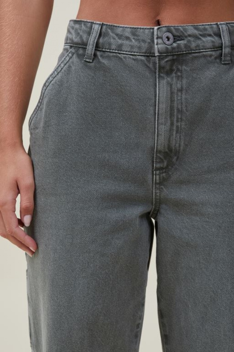 Cotton On Carpenter Jean Women's Pants Green | q440AqFxWB1