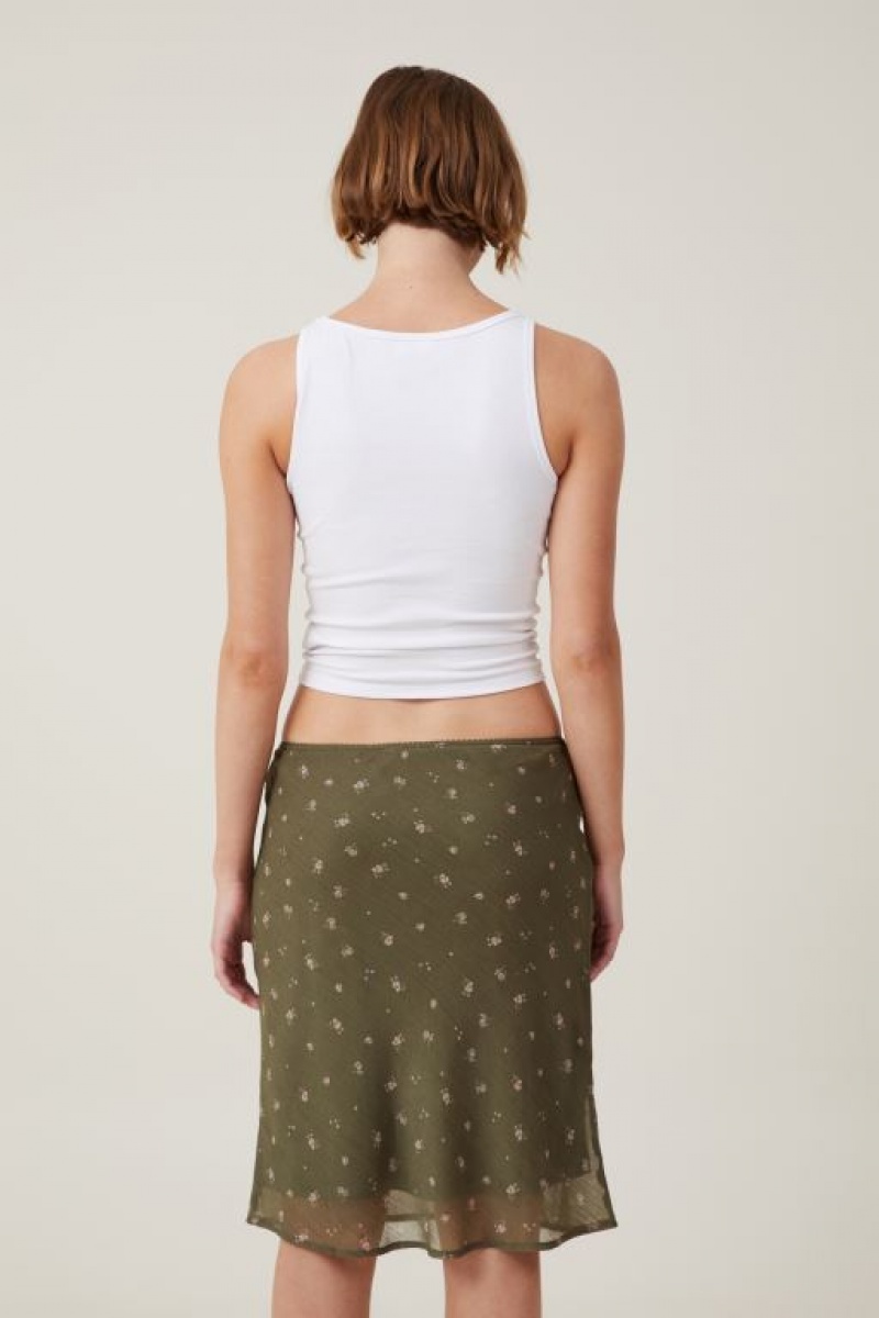Cotton On Chiffon Slip Women's Skirt Daria | Eoa3ZiGawK7