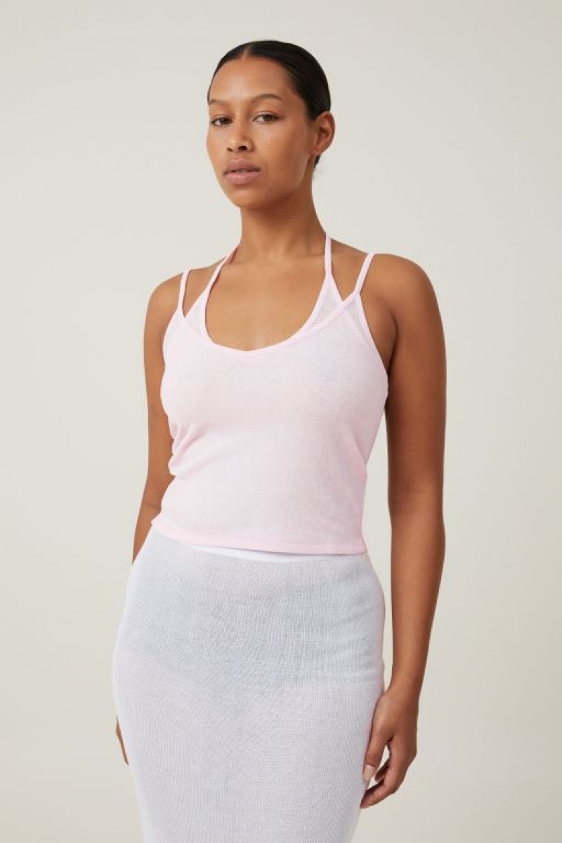 Cotton On Chloe Multi Strap Women\'s Cami Purple | lKR7ks8orot