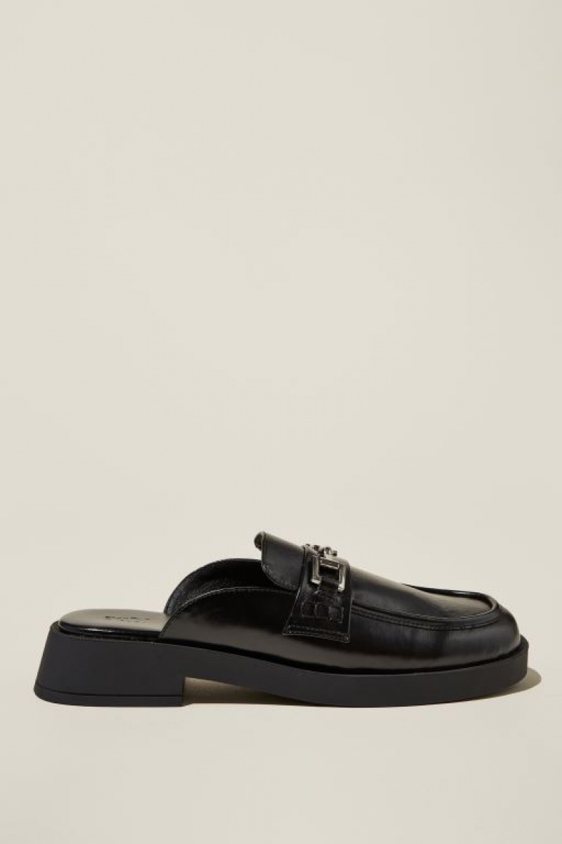 Cotton On Clarissa Mule Women\'s Loafers Black | oK6RKBwA9pM