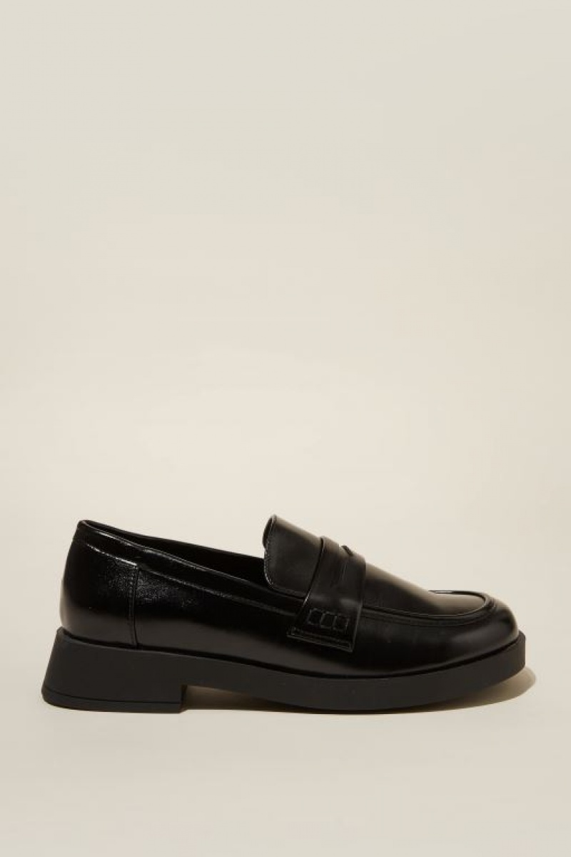 Cotton On Clarissa Women\'s Loafers Black | QzjZPpL1htb