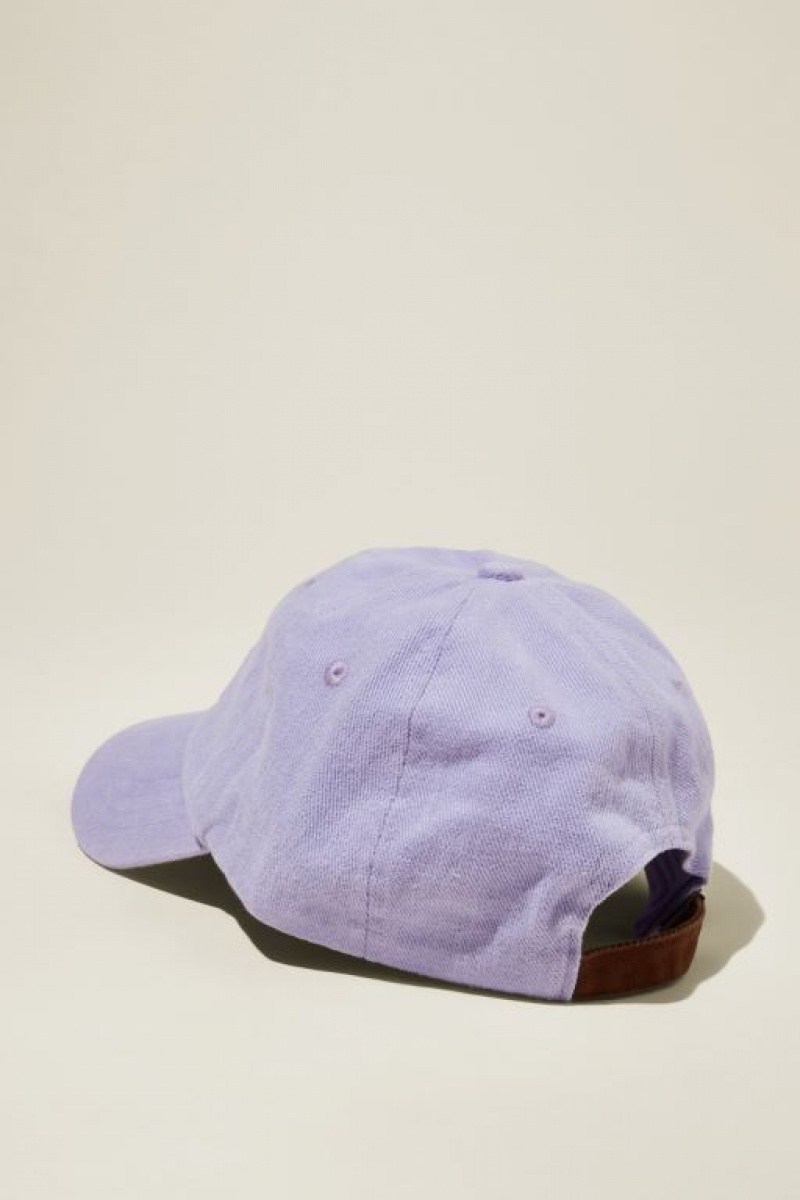 Cotton On Classic Dad Women's Hats Brown / Purple | sVe2O4RQVqx