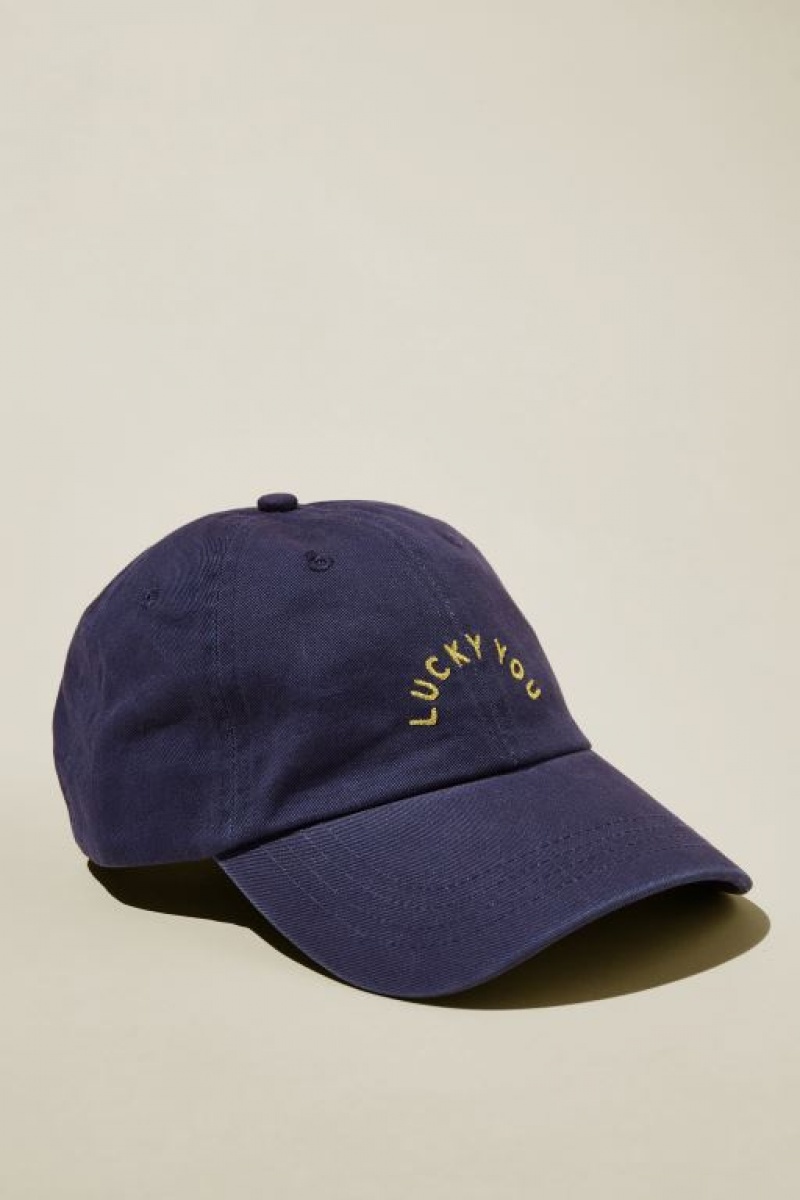 Cotton On Classic Dad Women\'s Hats Navy | 46bIOKtcodb