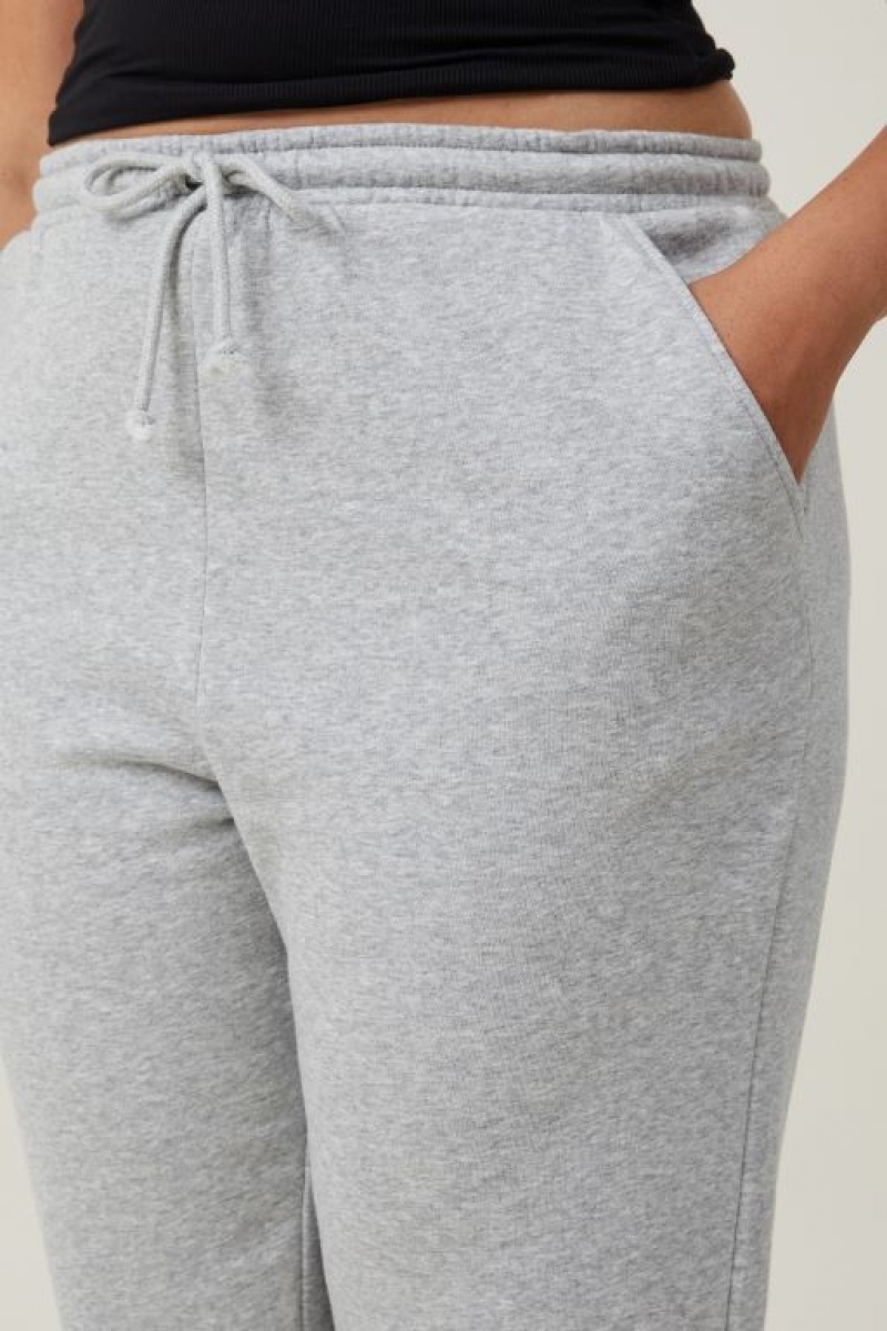 Cotton On Classic Track Women's Track Pants Grey | vxYAgF2TA15