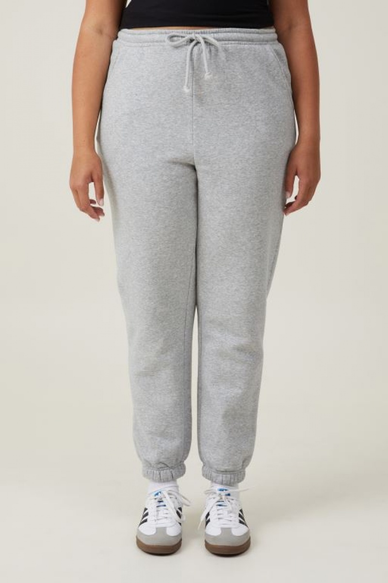 Cotton On Classic Track Women's Track Pants Grey | vxYAgF2TA15