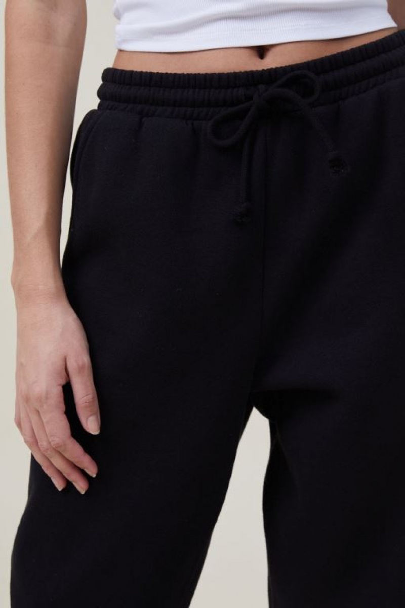 Cotton On Classic Track Women's Track Pants Black | 6DH0RIh6Ny5