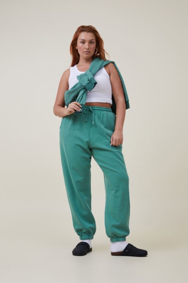 Cotton On Classic Washed Track Women's Pants Washed | YRnhtnRhhma
