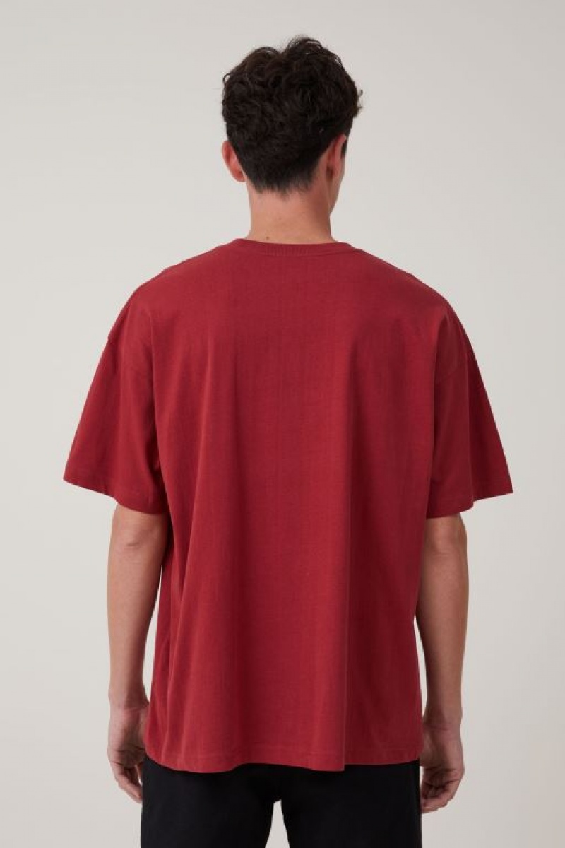 Cotton On Cny Vintage Oversized Men's Graphic T-Shirts Chilli | snYVLmMNot1