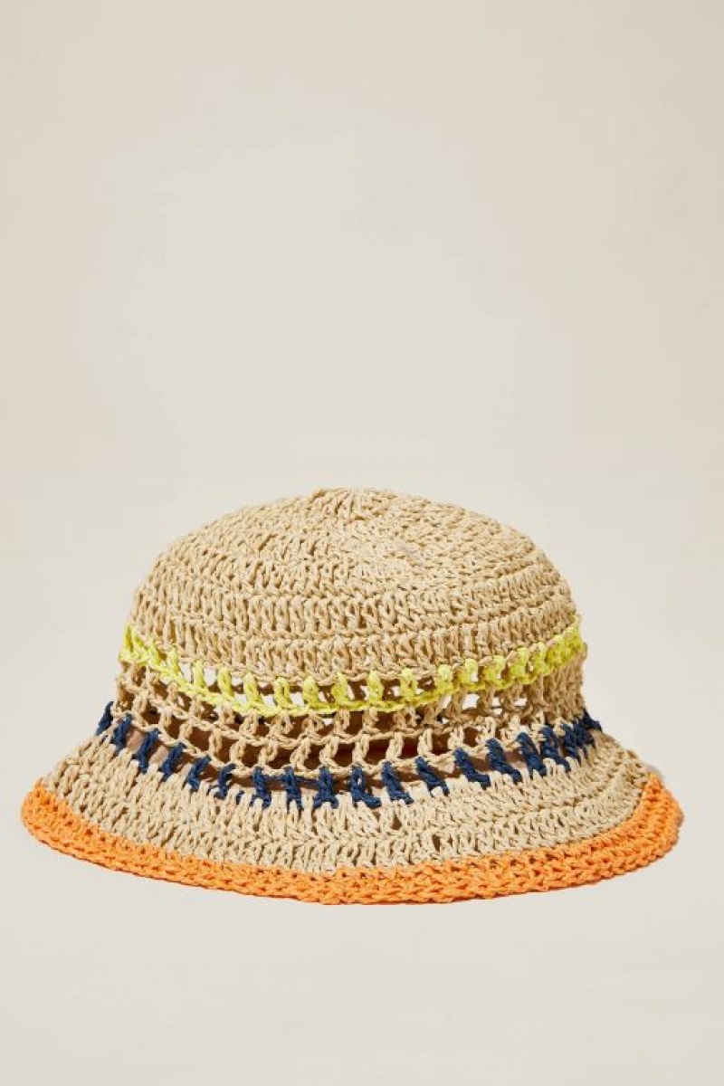 Cotton On Crochet Bucket Men\'s Caps Multicolor | OLMOjM1wJPD