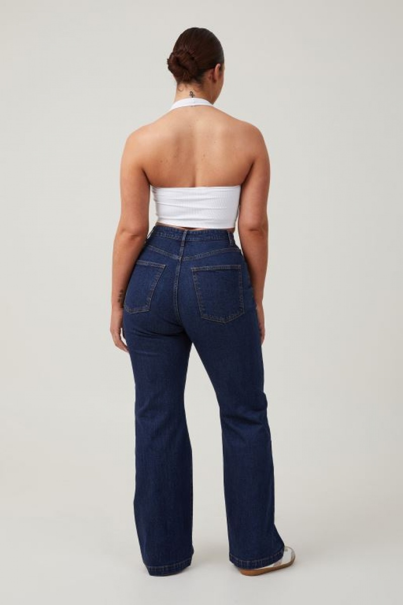 Cotton On Curvy Stretch Bootcut Flare Women's Jeans Blue | v6xVwk24fpf