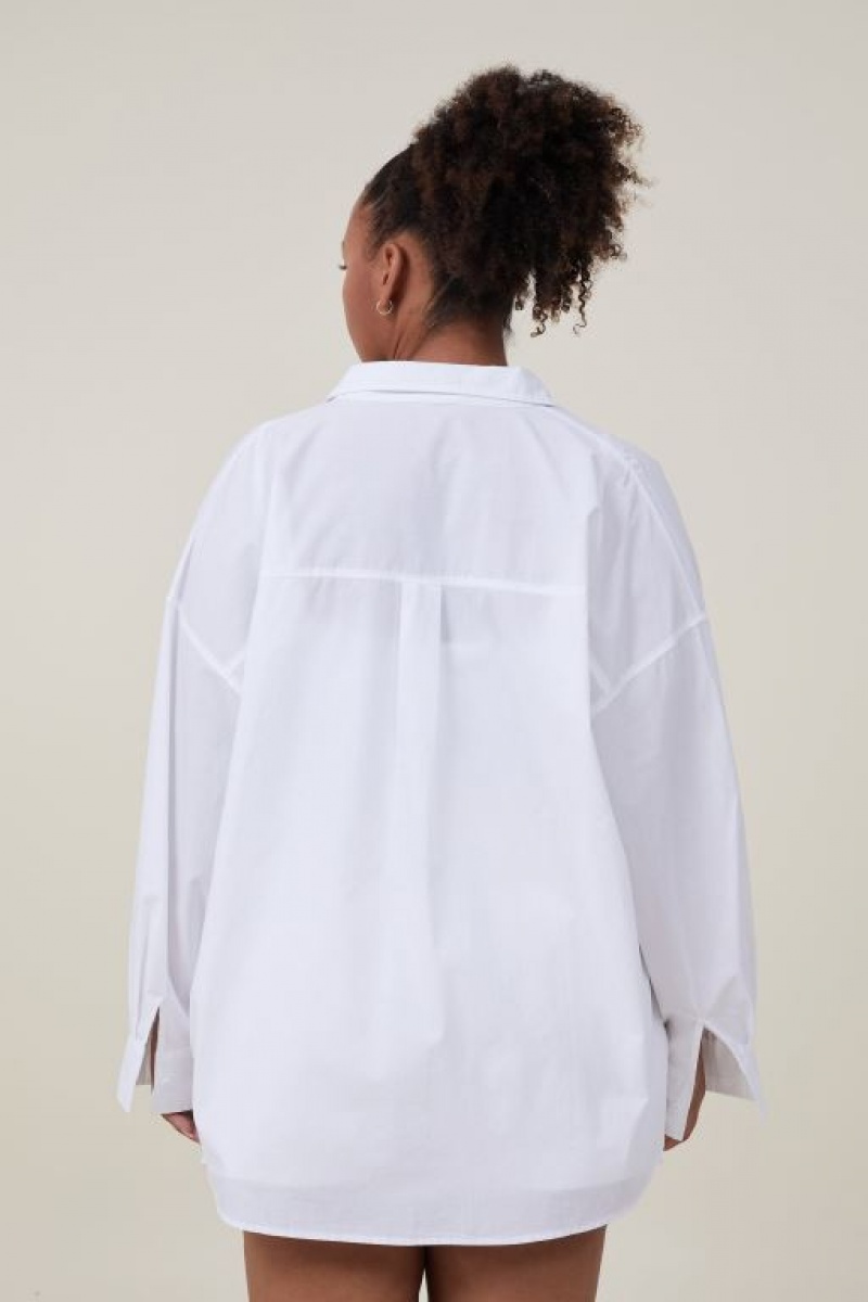 Cotton On Dad Women's Shirts White | LYtw0KPLcxY