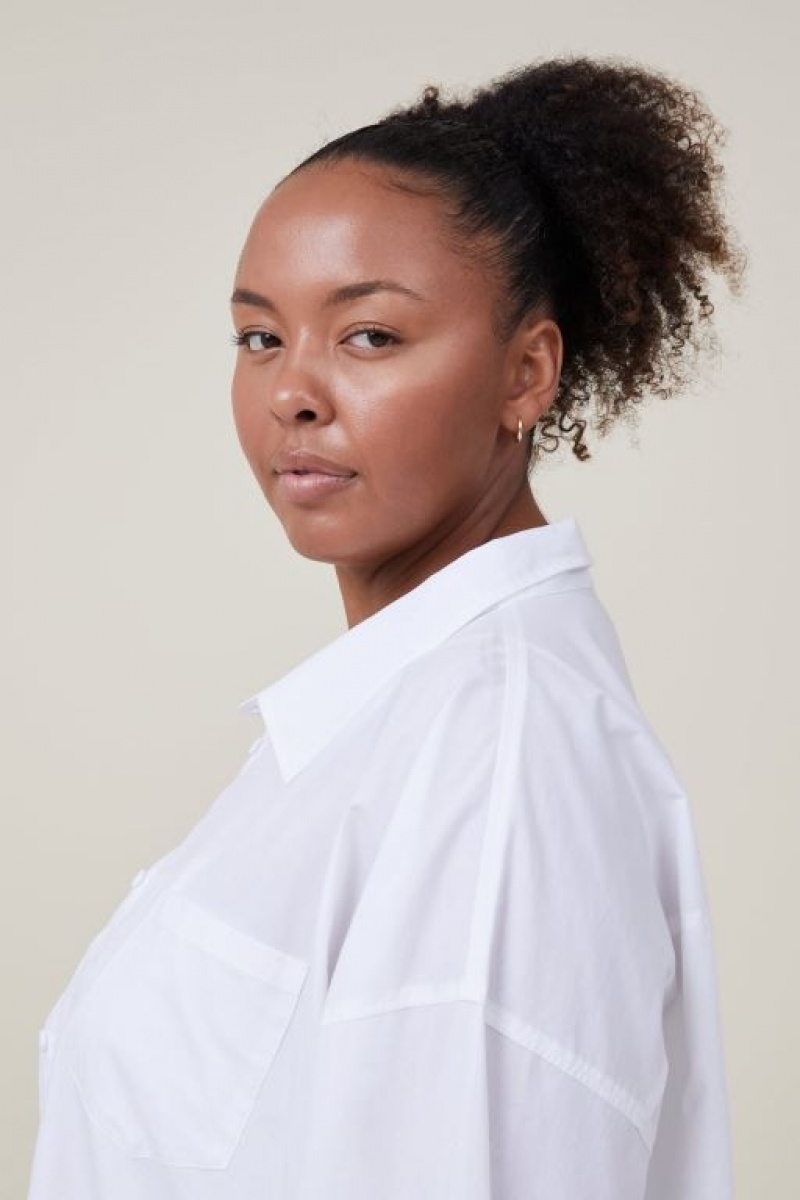 Cotton On Dad Women's Shirts White | LYtw0KPLcxY