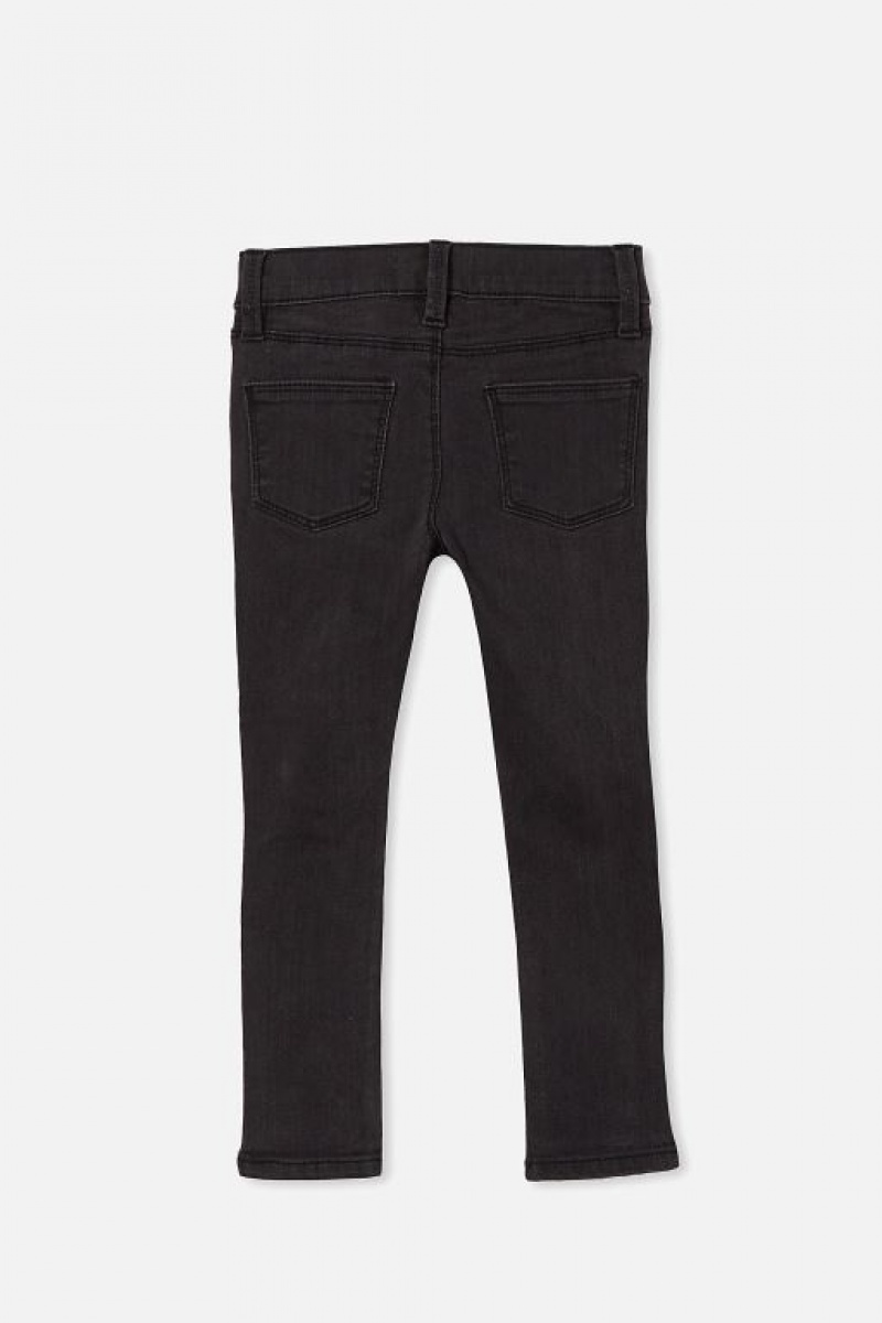 Cotton On Deadre Girls' Jeans Black Wash | GhXkj9Q6IOQ