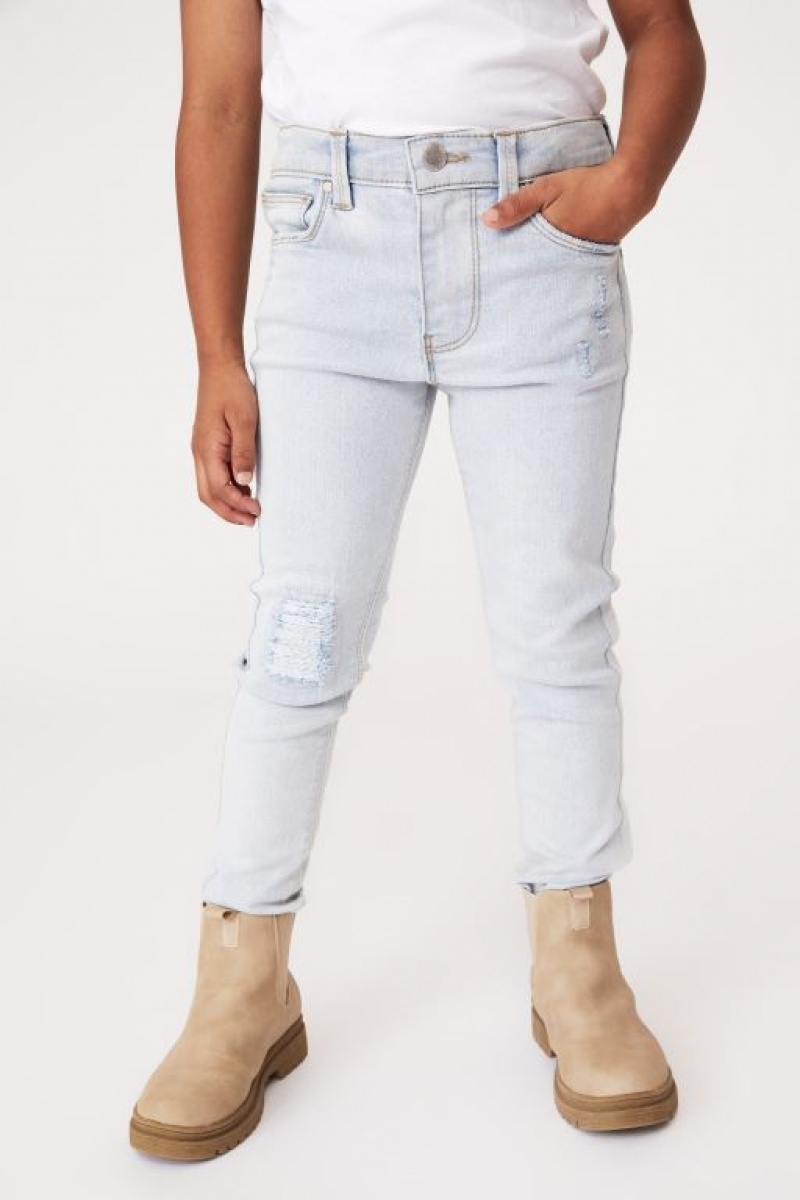 Cotton On Deadre Girls' Jeans Blue Wash | 1zxFt5FMM3i
