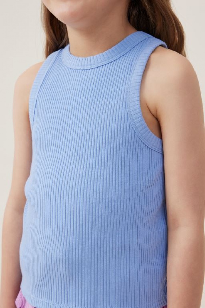 Cotton On Eleanor Girls' T Shirts Blue | 3WvUu7DK6qI