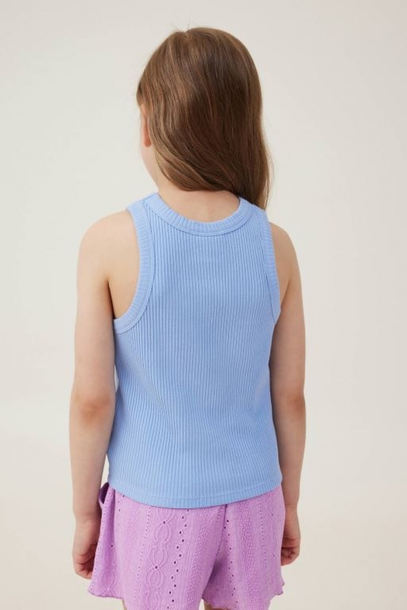 Cotton On Eleanor Girls' T Shirts Blue | 3WvUu7DK6qI