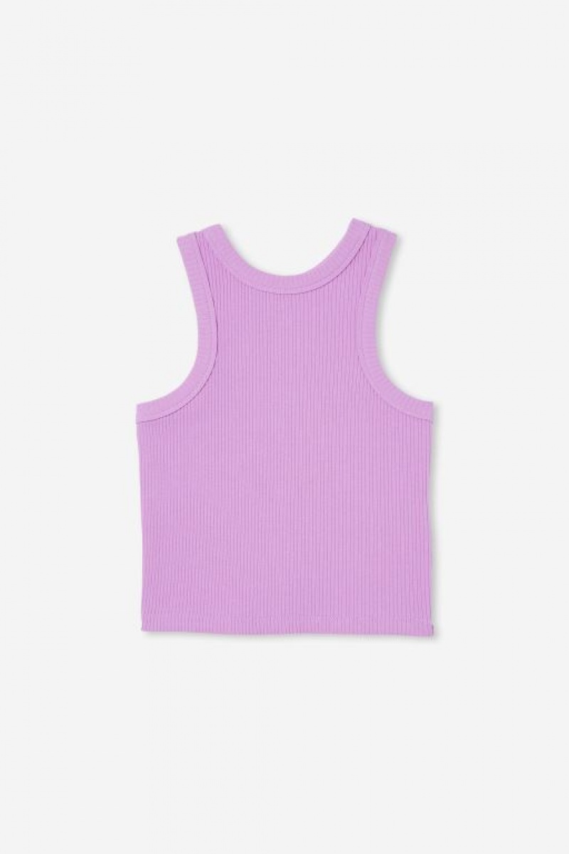 Cotton On Eleanor Girls' T Shirts Lavender | Q36P6ZOIuYc