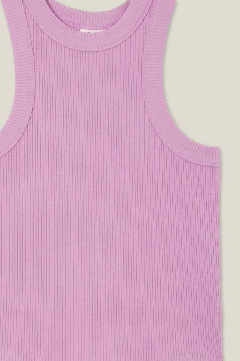 Cotton On Elisa Girls' T Shirts Lavender | 8CShiTXp7dm