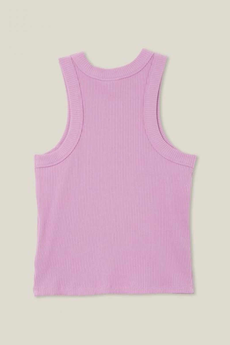 Cotton On Elisa Girls' T Shirts Lavender | 8CShiTXp7dm