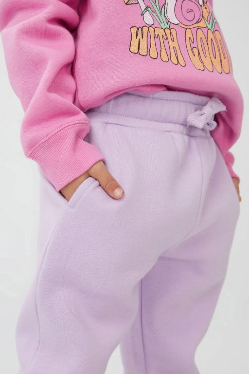 Cotton On Emerson Slouch Girls' Track Pants Purple | U3N5DltADpy