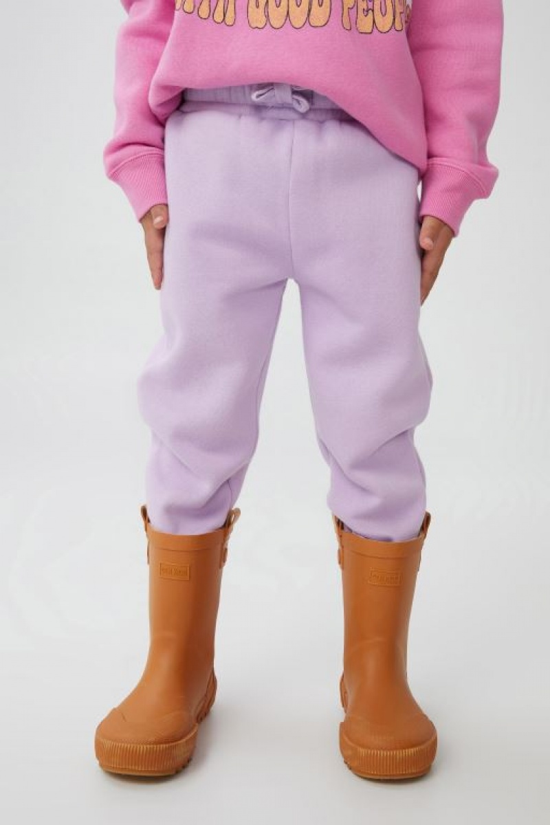 Cotton On Emerson Slouch Girls\' Track Pants Purple | U3N5DltADpy