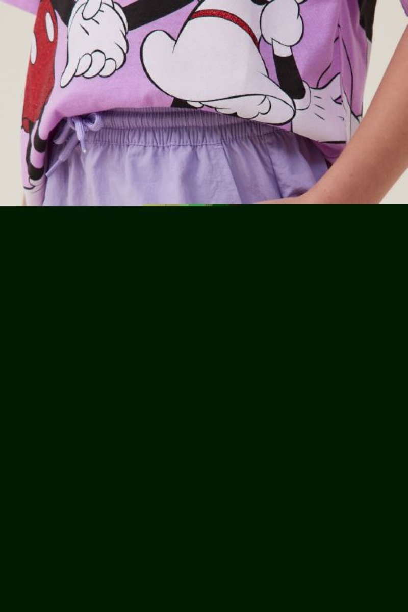 Cotton On Esther Parachute Girls' Shorts Purple | rH48BO43cZk