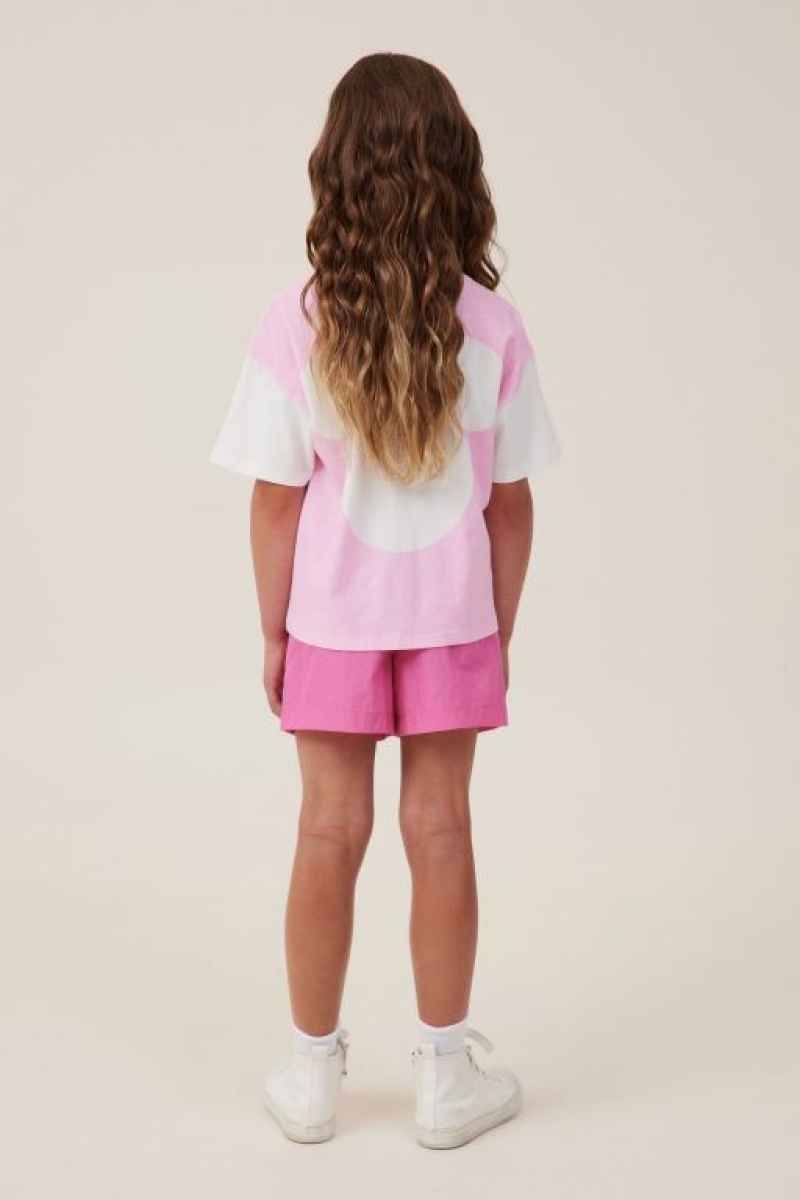 Cotton On Esther Parachute Girls' Shorts Pink | PqEIOuNbq3Y