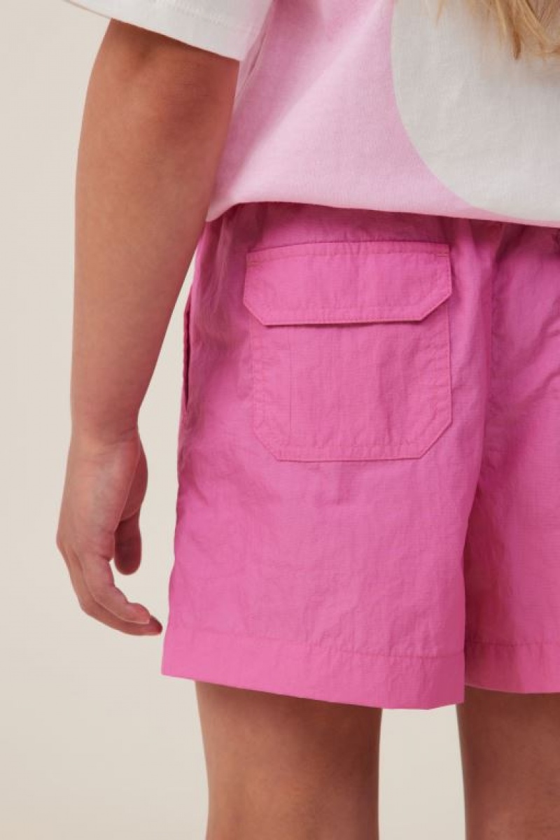 Cotton On Esther Parachute Girls' Shorts Pink | PqEIOuNbq3Y