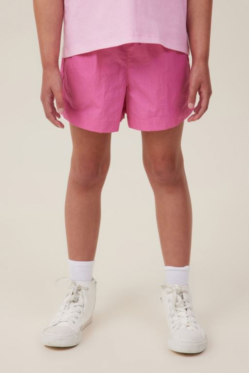 Cotton On Esther Parachute Girls\' Shorts Pink | PqEIOuNbq3Y