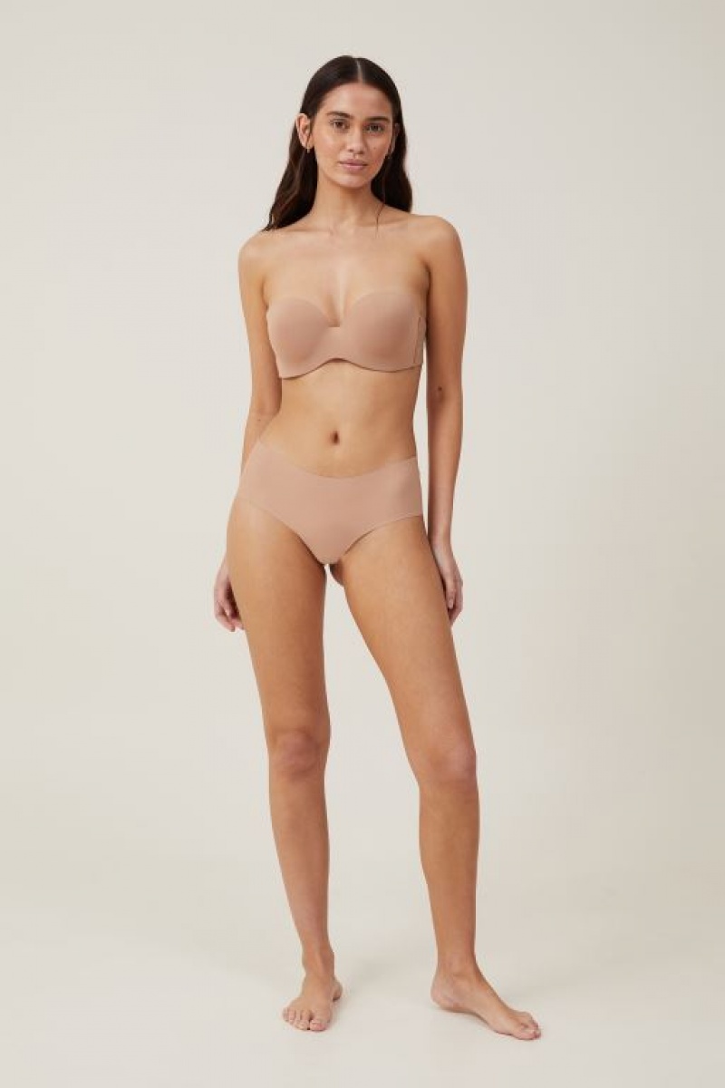 Cotton On Everyday Contour Strapless Women's Bras Maple | zDKYHyVZpcG