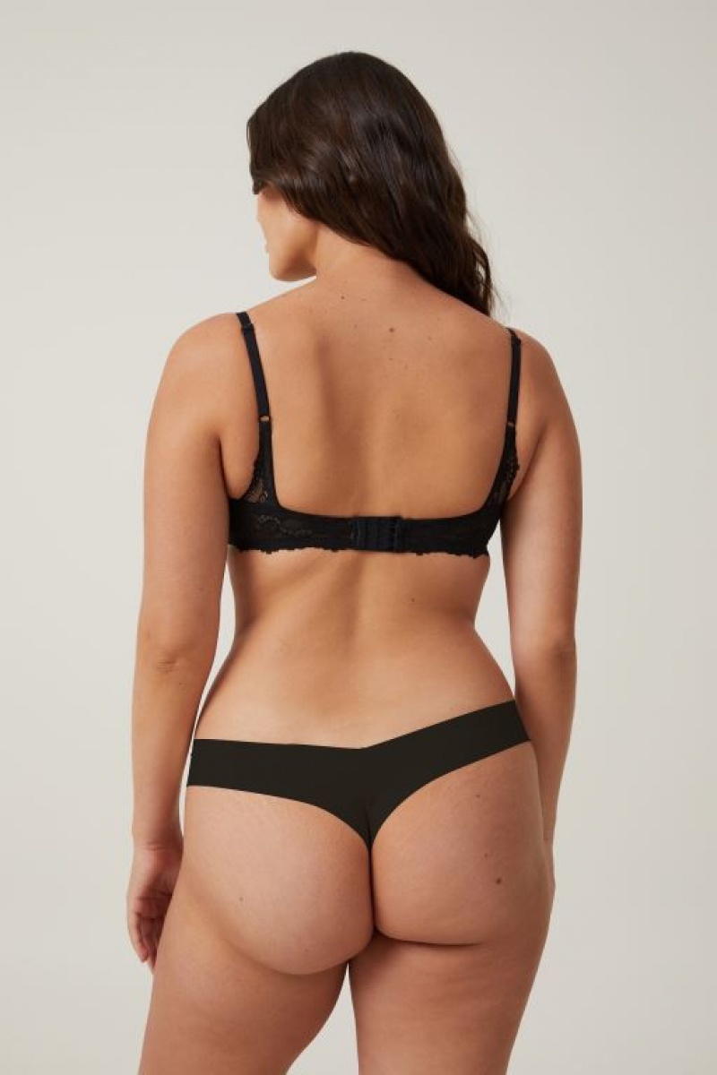 Cotton On Everyday Lace Full Coverage Women's Bras Black | 9RaiXUktn9D