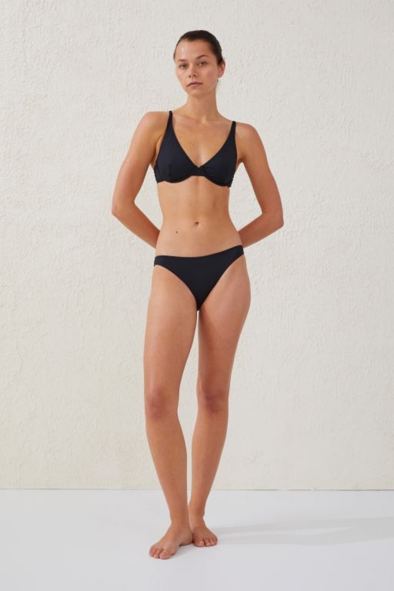 Cotton On Full Women\'s Bikini Bottoms Black | nfjC7er3pVV