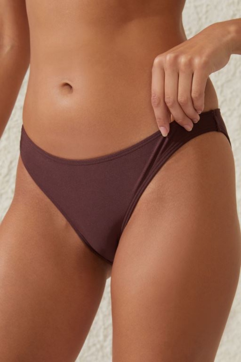 Cotton On Full Women's Bikini Bottoms Brown | 3rr0Lro736l