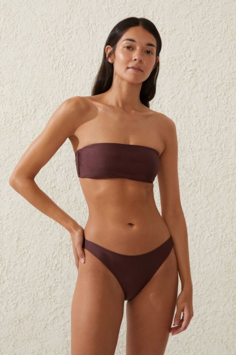 Cotton On Full Women's Bikini Bottoms Brown | 3rr0Lro736l